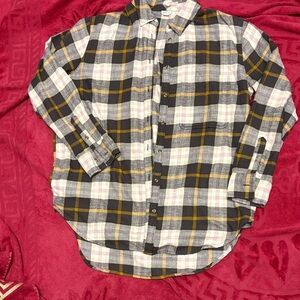 Aerie Multicolor Plaid Shirt